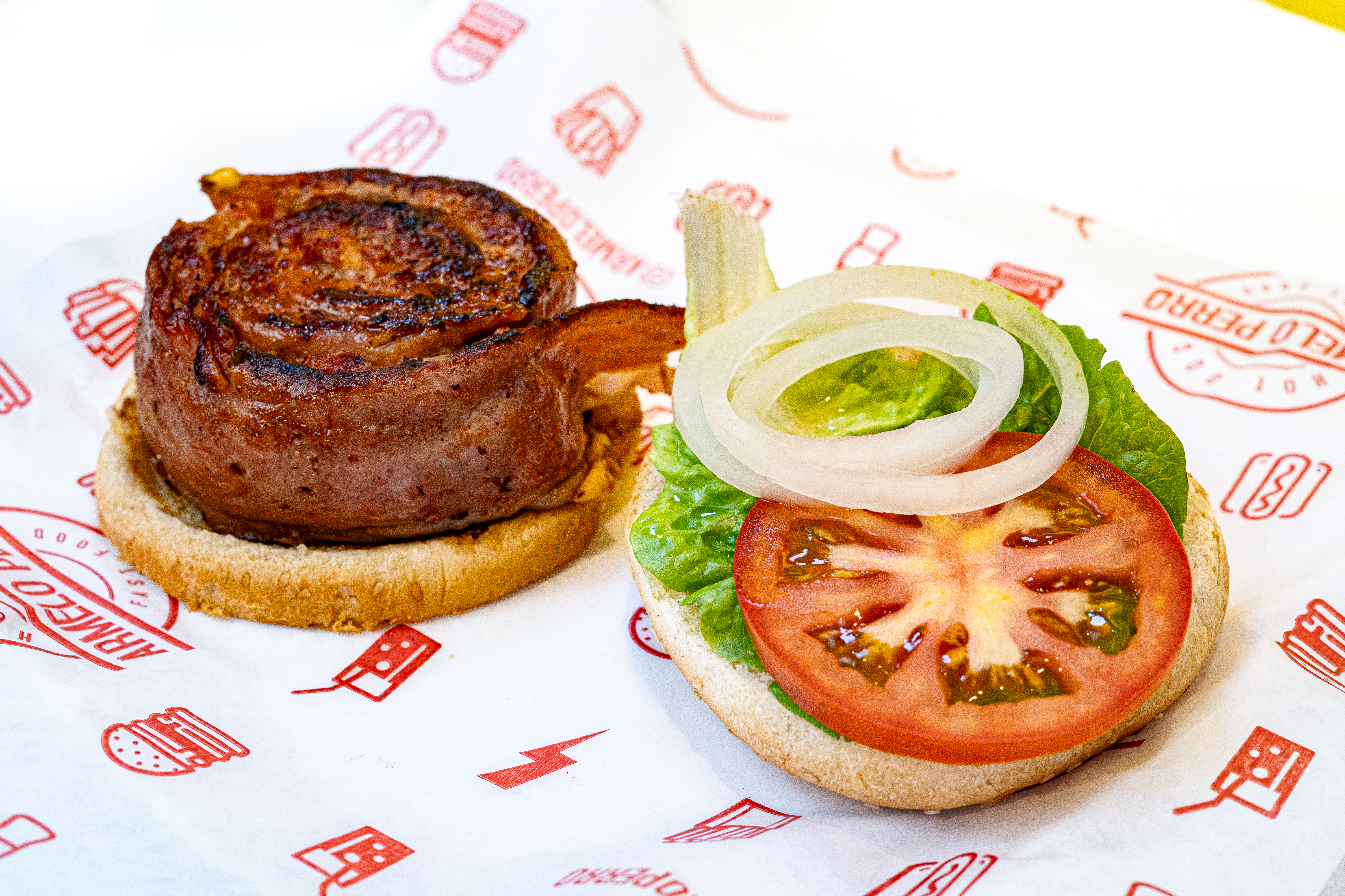 Hamburguesa Bestial - Presentación